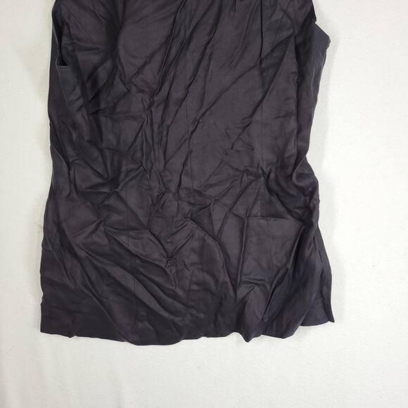 Vtg Gary Fabrikant Vest Womens Sz 14 100% Silk Black Aztec Art To Wear RN 76678 - Picture 12 of 13